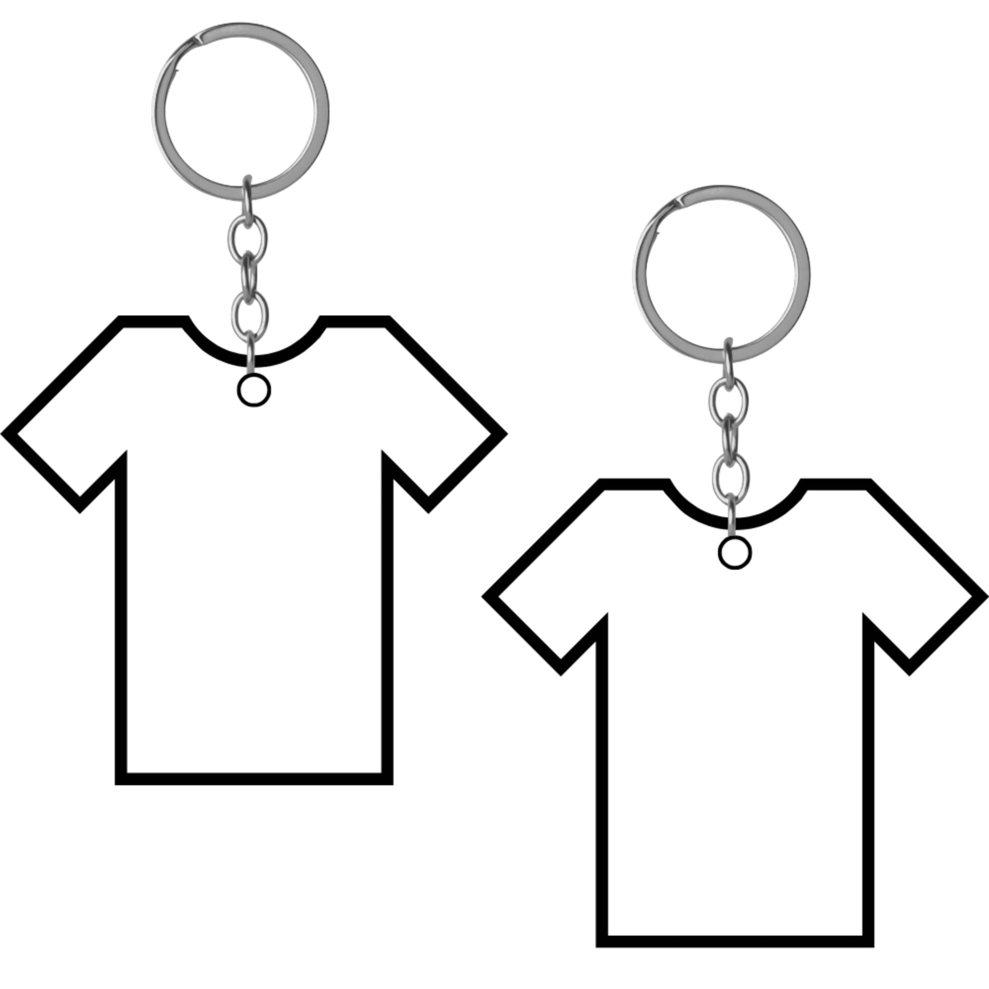 Custom Jersey Keychain