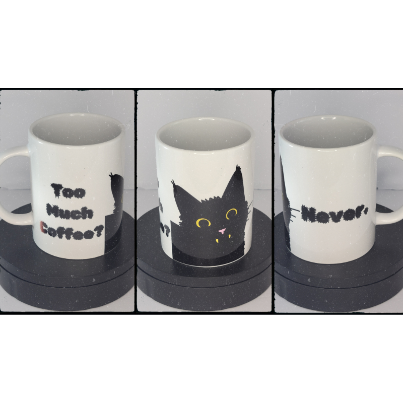 15 oz Coffee Cat Mug