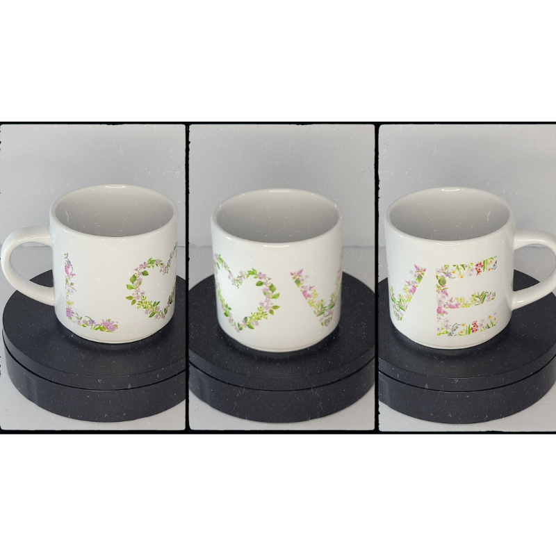 Floral Love Mug