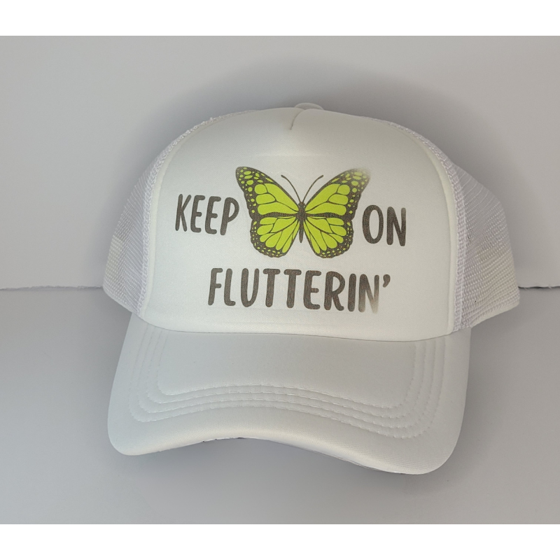 Keep On Flutterin' Trucker Hat