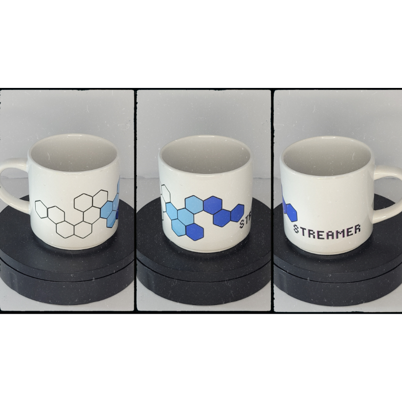 Streamer Honeycomb Mug