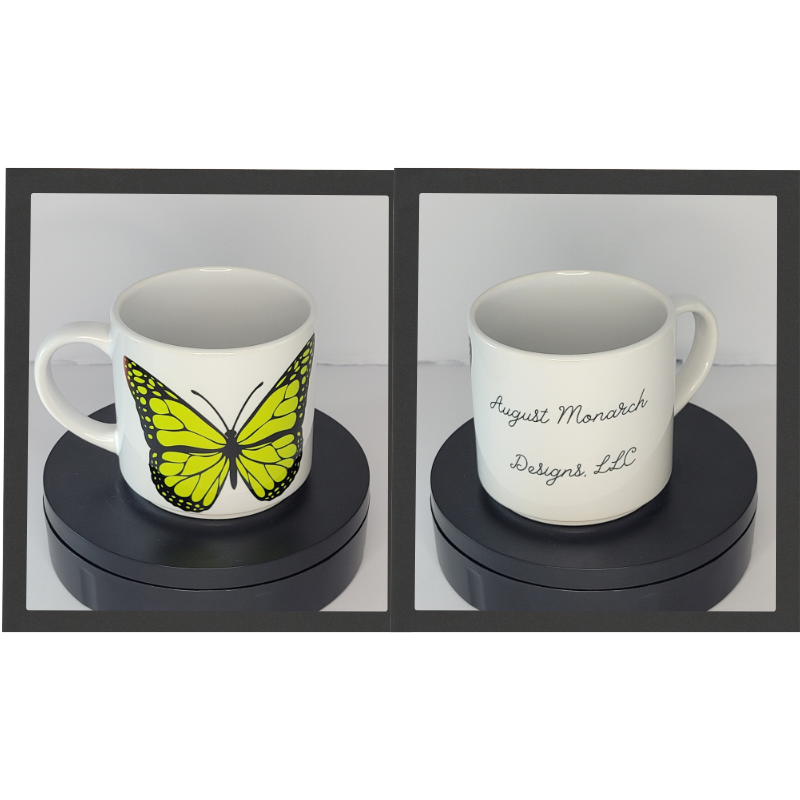 10oz Monarch Logo Mug