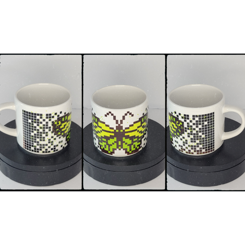 10oz Pixel Butterfly Mug