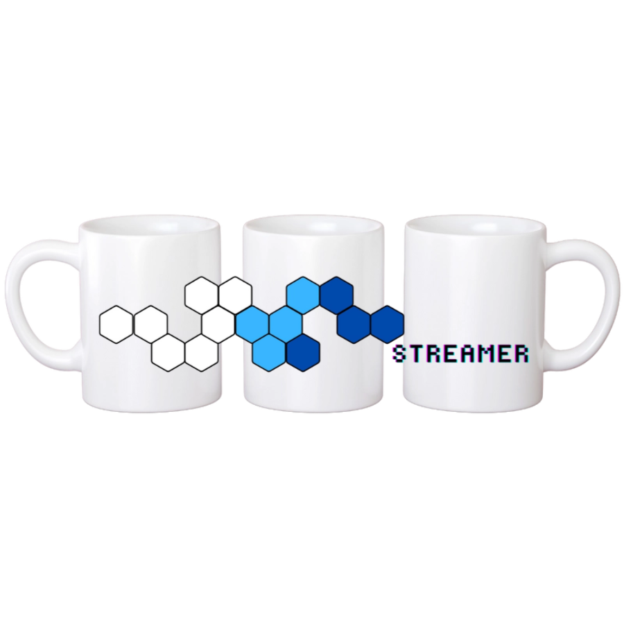 Streamer Honeycomb Mug